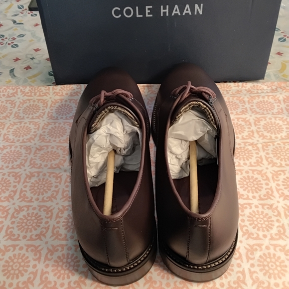Cole Haan Men's Brown Leather Shoes - Picture 4 of 6